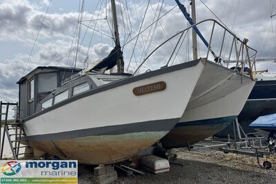 Amazon MK1  Catamaran with 2x diesel inboards