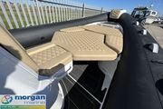 Highfield Sport 700 - bow cushions and forward console seat - with infill Highfield Sport 700 Hypalon