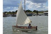 Jade-10-on-water-5 Classic Sailing Dinghy Jade-10