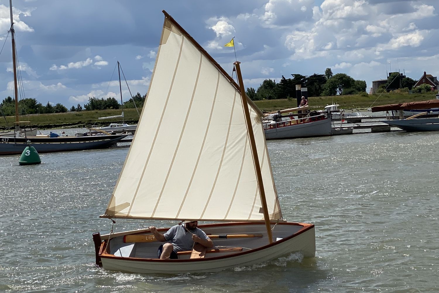 Classic Sailing Dinghy Jade-10 for sale