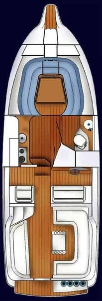 Marex 290 Sun Cruiser_Layout Marex Marex 290 Sun Cruiser
