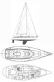 Grand Soleil 45 Layout Cantiere del Pardo Grand Soleil 45