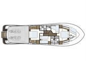 Lower deck, 4 cabin Monachus Yachts Monachus 70