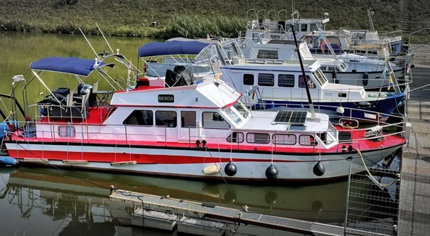 Weft Haßmersheim 15m Stahlmotoryacht for sale