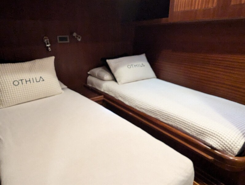 Sciallino 52 Gemy guest cabin, twin berths Sciallino GEMY