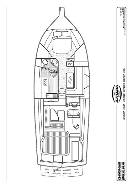 Layout Riviera Marine 4000 Offshore
