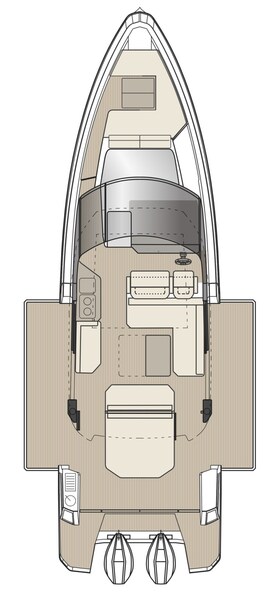 SAXDOR 400 GTC Terrace Layout Saxdor 400 GTC