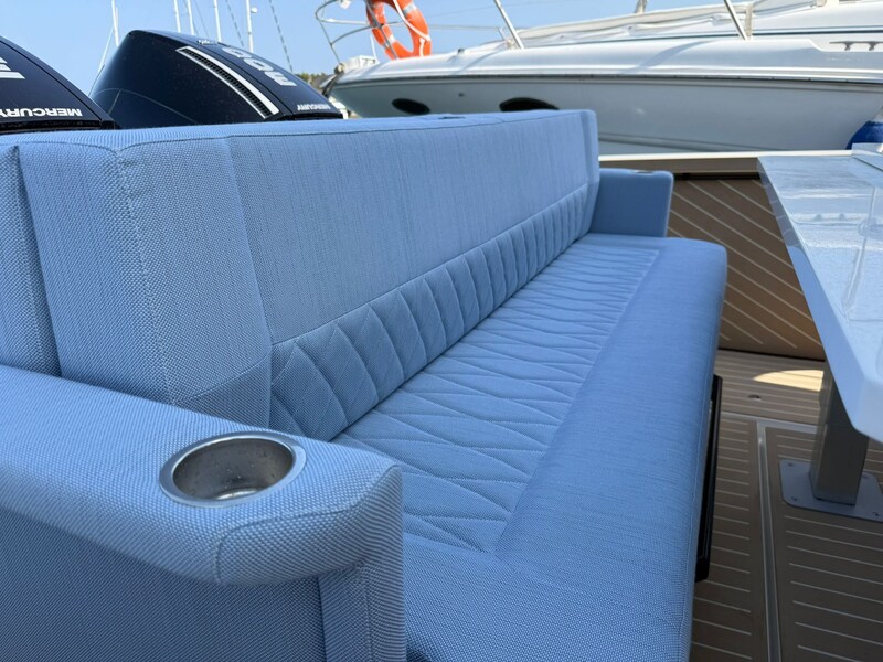 Saxdor 320 GTO Aft Seats Saxdor 320 GTO