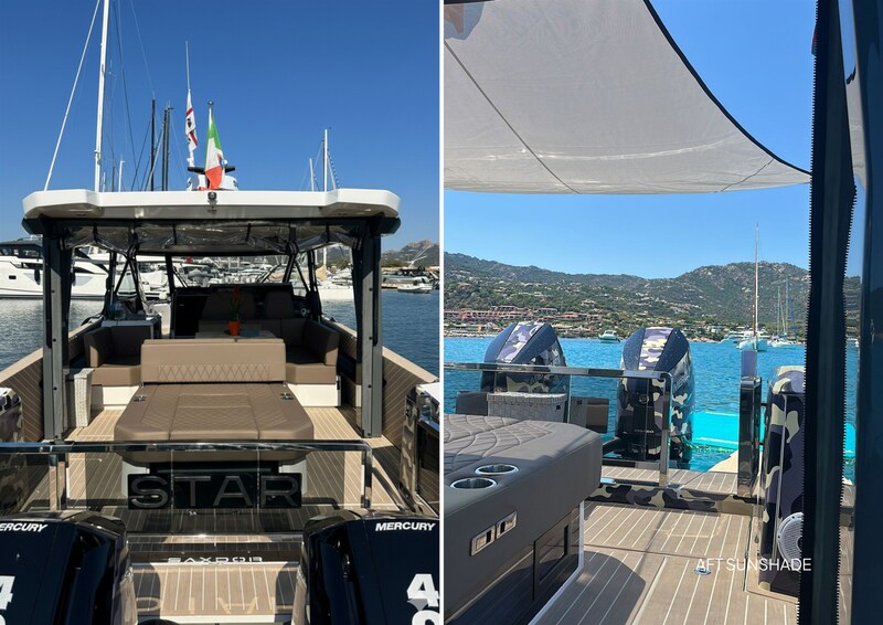 {E}Aft view Saxdor 400 GTO