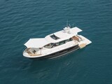 Tiara EX54 anchored Tiara Yachts EX 54