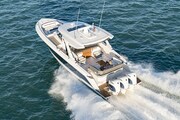 Tiara 38 LS aerial Tiara Yachts 38 LS