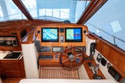 San Juan 48 Helm detail San Juan Yachts San Juan 48