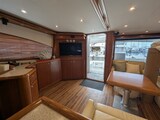 Bertram 630 salon to aft Bertram Yacht 630 Convertible