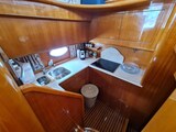 Uniesse 55 MY, galley view Uniesse Marine 55 MY