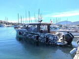 Saxdor 400 GTO moored Saxdor 400 GTO
