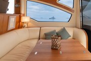 {I} Dinette detail Tiara Yachts 5800 Sovran