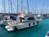 moored Bertram Yacht 37' Convertible