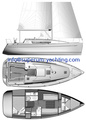 sun_odyssey_30I_drawing Jeanneau Sun Odyssey 30i