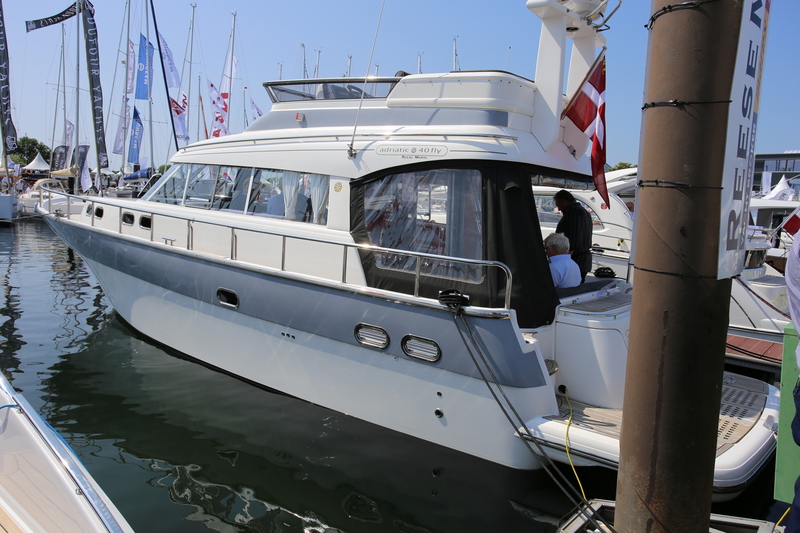 Adriatic 40 fly Hanseboot ancora boat show 2016