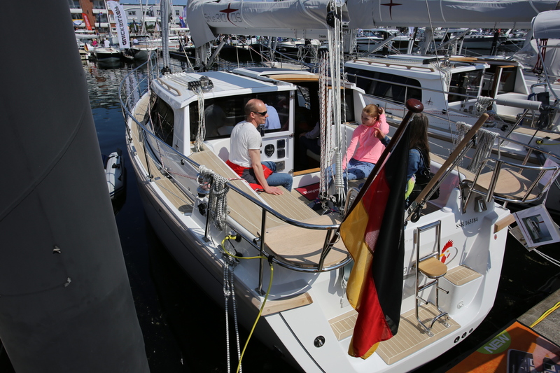 Sirius 310 DS Hanseboot ancora boat show 2016