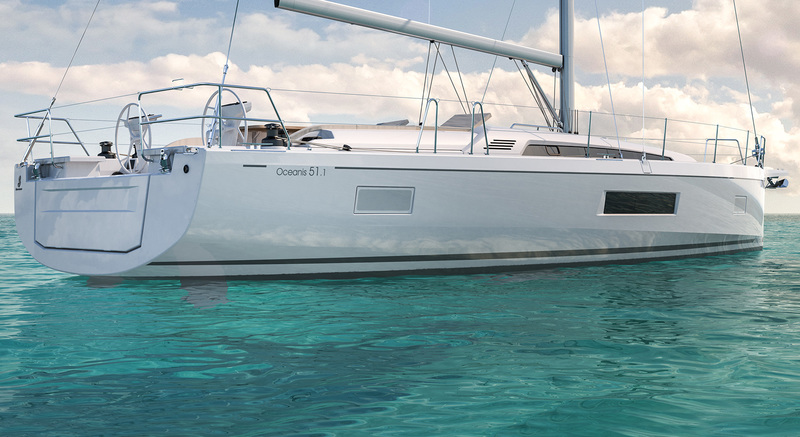 Stepped hull New Oceanis 51.1 from Beneteau