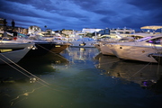 Cannes Yachting Festival by night After dark att Cannes Yachting Festival